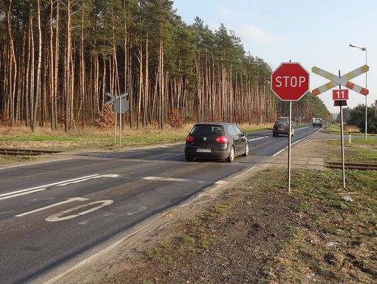 Ryzykował na przejeździe kolejowym