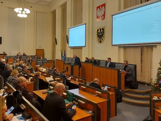 Sejmik przyjął budżet Dolnego Śląska na 2024 rok