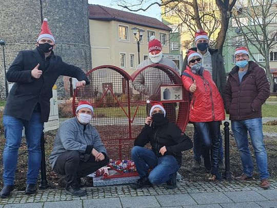 Serca na nakrętki już zamontowane