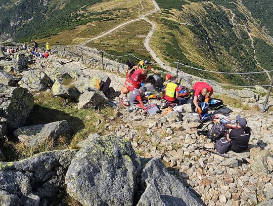 Śmiertelne zatrzymanie krążenia na zakosach na Śnieżkę