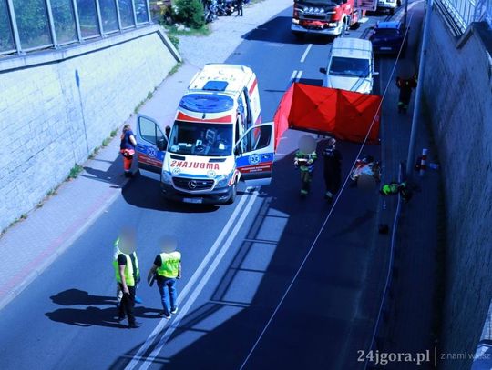Śmiertelny wypadek w Karpaczu. Zginął motocyklista