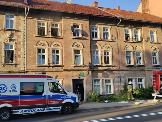 Spalony obiad postawił na nogi strażaków