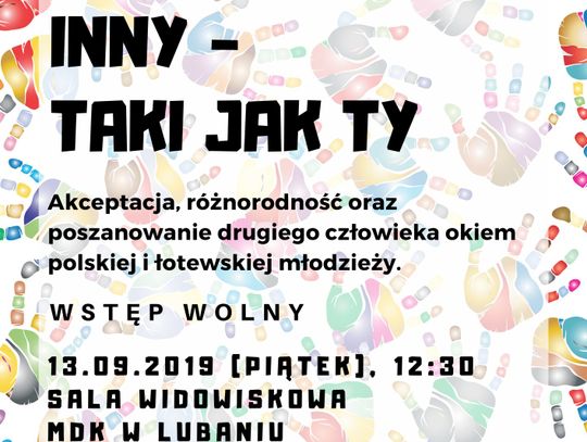 Spektakl Teatru Cieni pt. "Inny - Taki jak Ty"