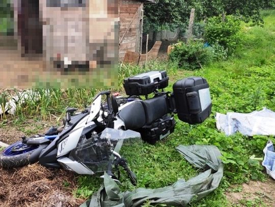 Spod Zamku Czocha ukradli motocykl