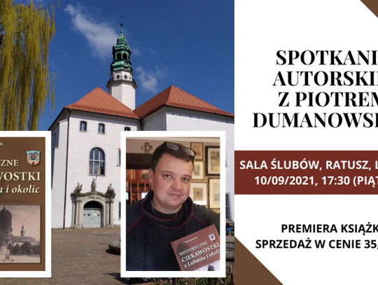 Spotkanie autorskie z Piotrem Dumanowskim