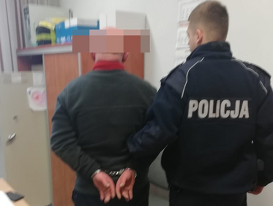 Sprawca 4 przestępstw zatrzymany
