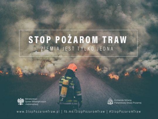 STOP pożarom traw!