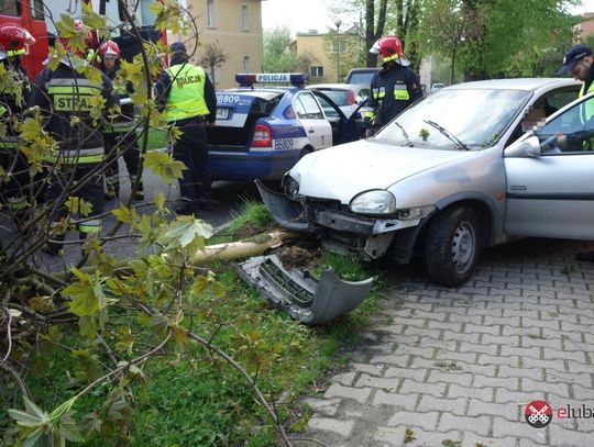 Szalona jazda po chodniku