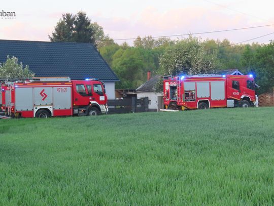 Szybka reakcja uratowała gospodarstwo przed ogniem