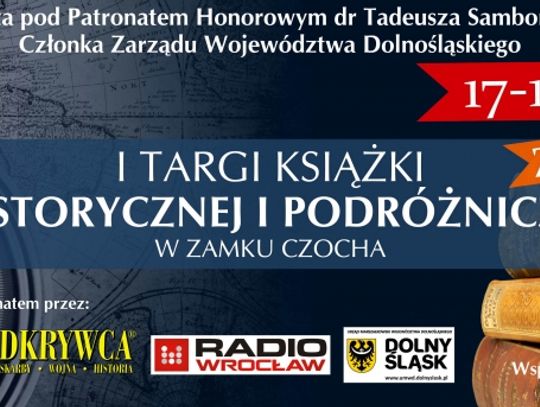 Targi książki historycznej i podróżniczej w Zamku Czocha!