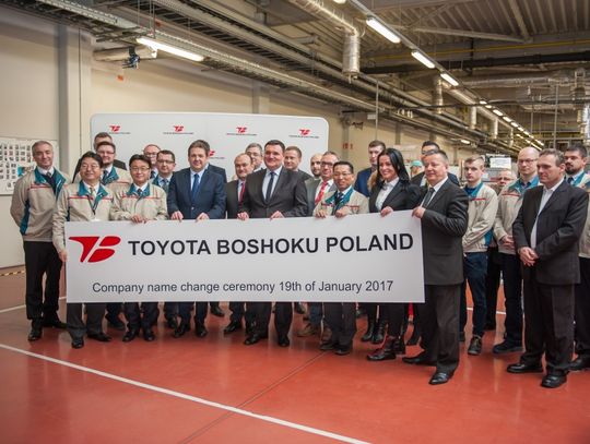 TBAI zmienia nazwę na Toyota Boshoku Poland