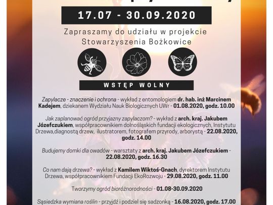 "To się opyla - wiejskie ogrody dla zapylaczy"