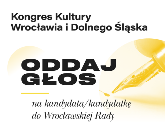 Trwa głosowanie do Dolnośląskiej Rady Kultury