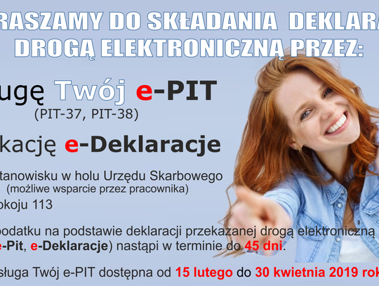 Twój e-PIT - rozliczymy podatek za Ciebie