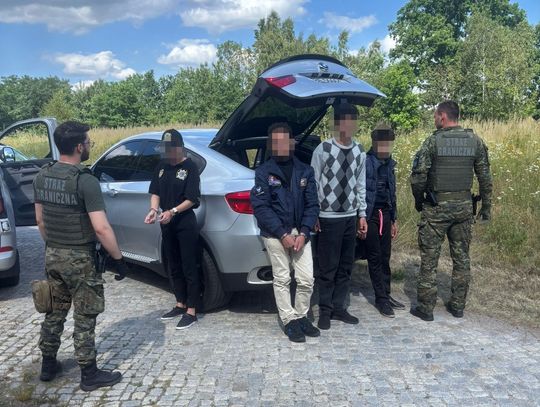 Udaremniono próbę przerzutu migrantów przez granicę