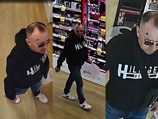 Ukradł perfumy za ponad 1100 zł. Policja publikuje wizerunek złodzieja