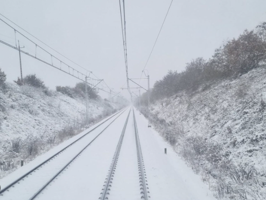 Ukradli sieć trakcyjną miedzy Gryfowem a Lubaniem