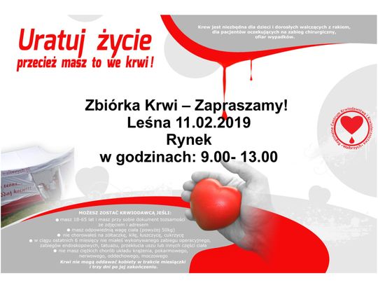 Uratuj życie. Przecież masz to we krwi