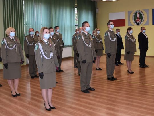 Uroczysta zbiórka w Ośrodku Szkoleń Specjalistycznych Straży Granicznej