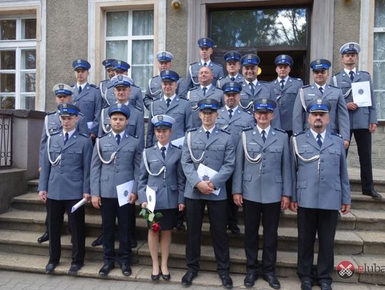 Uroczyste obchody Święta Policji w Lubaniu