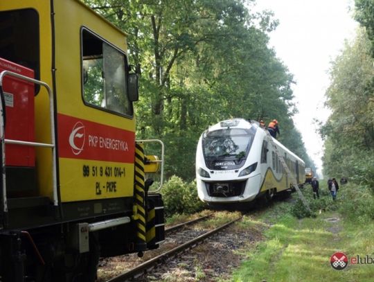 Uwaga! Nieprzejezdna linia kolejowa Lubań – Gryfów Śląski.