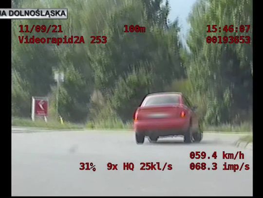 [WIDEO] Mieszkaniec powiatu lubańskiego zatrzymany po pościgu