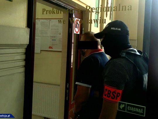 Wideo. Poszukiwany przestępca wpadł w okolicy Lubania