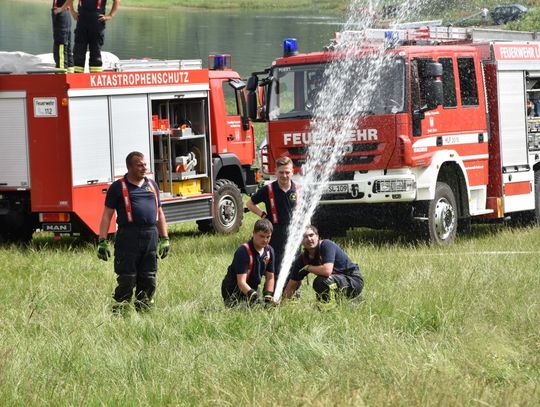 "WIELKA WODA 2019". Niemiecko- polskie ćwiczenia straży pożarnych