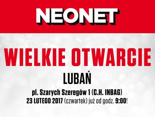 Wielkie Otwarcie NEONET w Lubaniu