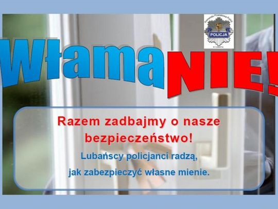 Włamaniom mówimy NIE!