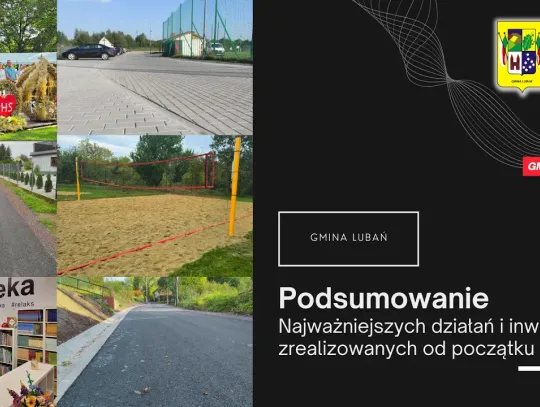 Wójt Gminy Lubań podsumowała pierwsze miesiące kadencji