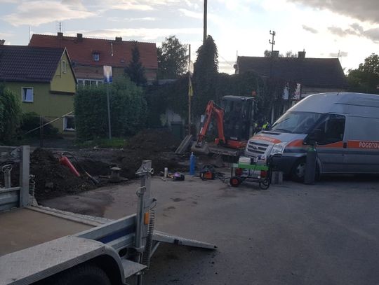 Wyciek gazu w Olszynie