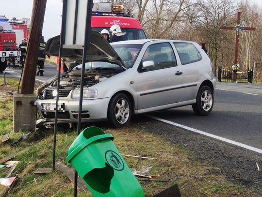 Wymusił i zbiegł z miejsca wypadku