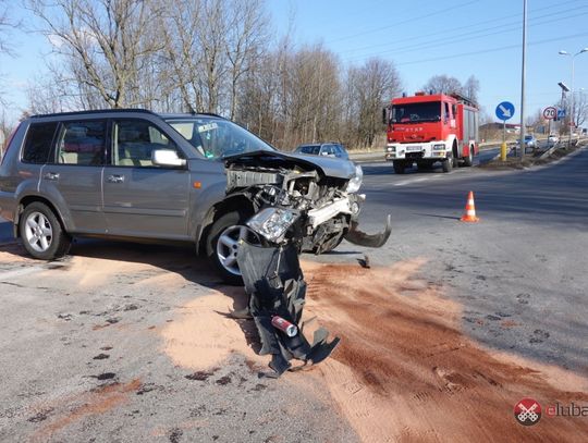 Wymusił przejazd na DK 30