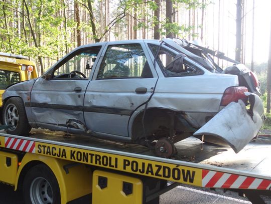 Wypadek pod Węglińcem. Poszkodowany mieszkaniec powiatu lubańskiego