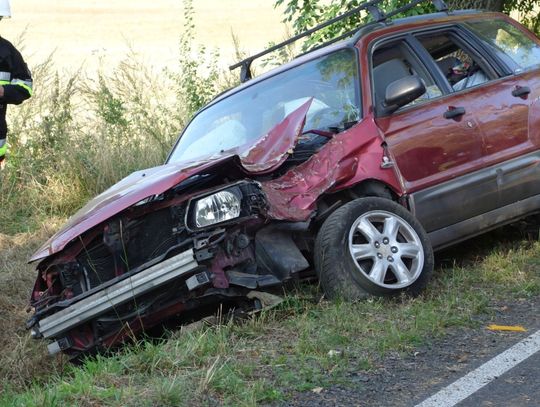 Wypadek z udziałem trójki dzieci