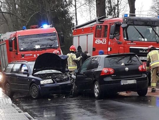 Zablokowana droga Lwówek Śląski - Gryfów Śląski 