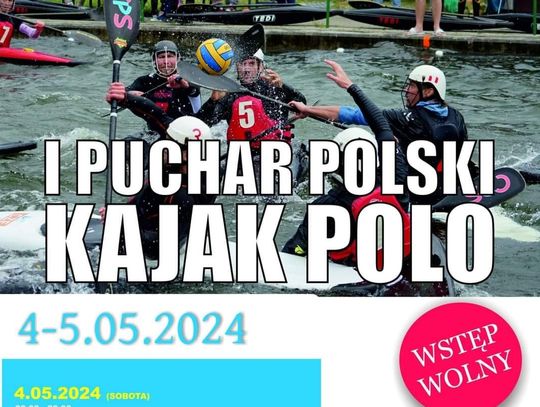 Zaproszenie na I Puchar Polski Kajak Polo 2024 w Leśnej