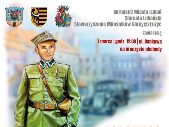 Zaproszenie na obchody Narodowego Dnia Pamięci Żołnierzy Wyklętych