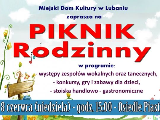 Zaproszenie na Piknik Rodzinny