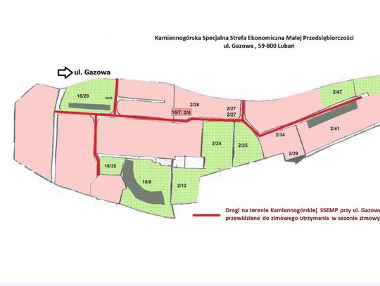 ZAPYTANIE OFERTOWE O CENĘ zimowego utrzymania dróg na terenie KSSEMP w Lubaniu