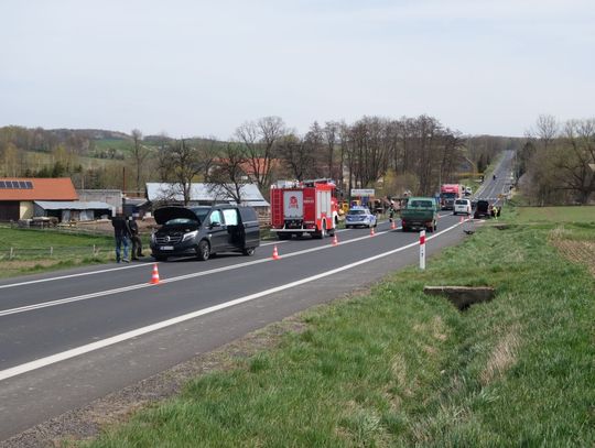 Zawracał na DK 30 i doprowadził do kolizji