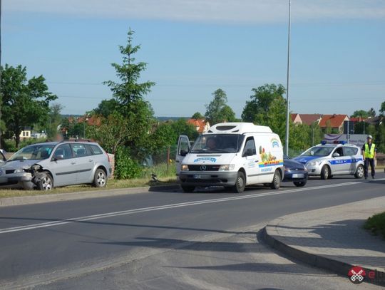 Zderzenie trzech aut