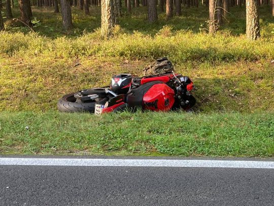 Zginął motocyklista