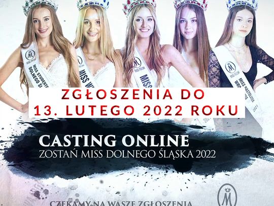 Zostań Miss Dolnego Śląska 2022! Trwa casting online 