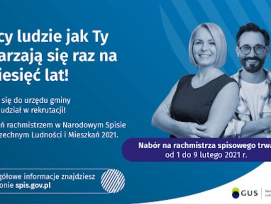 Zostań rachmistrzem Narodowego Spisu Powszechnego