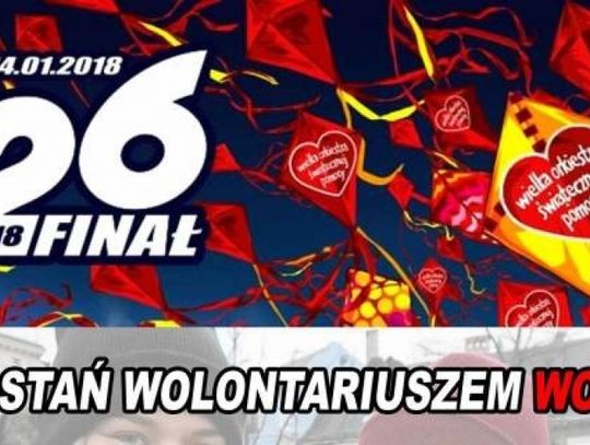 Zostań wolontariuszem WOŚP!