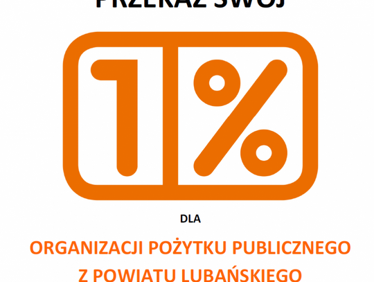 Zostaw 1 % w Powiecie Lubańskim