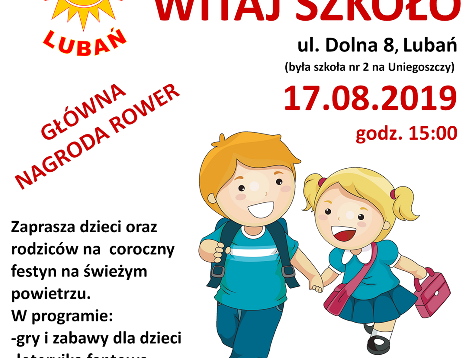 Witaj szkoło!