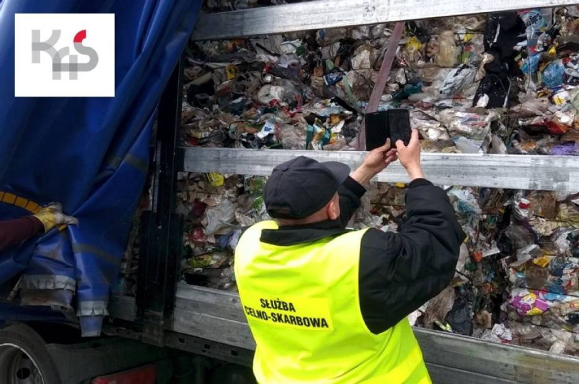 16 ton nielegalnych odpadów zatrzymane na granicy